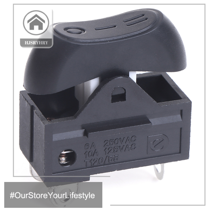 HITN New KCD15-103/T Hair Dryer Switch Rocker Switch 3 Position ON-OFF ...