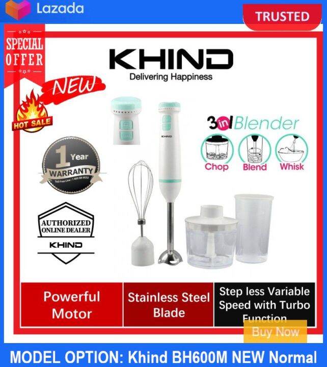 Bh600ss / Hb600ss / Bh600m Hand Blender / Trio Rechargeable Cordless