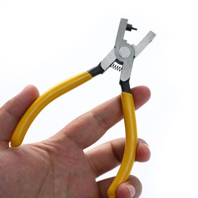 【CC】 1Pcs Hand Leather Band Punching Punch Pliers Hole Puncher