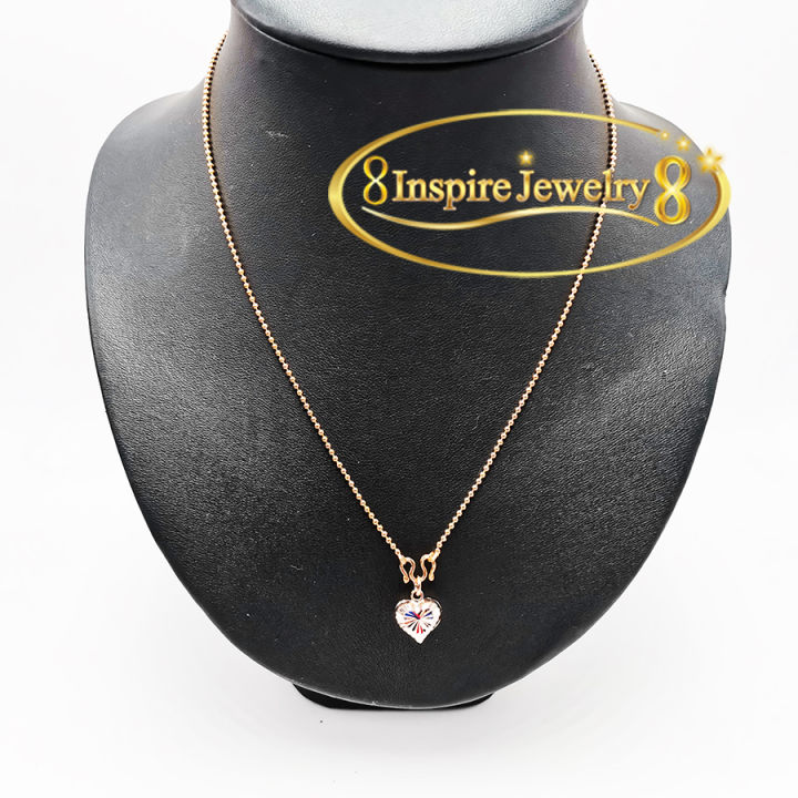 ap90-ap98-inspire-jewelry-จี้เพชร-พลอย-งานแฟชั่นไม่รวมสร้อยคอ-ปราณีต-งานจิวเวลลี่-ไม่ลอกไม่ดำตัวเรือนหุ้มทองแท้-100-24k