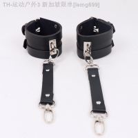 【CW】ↂ✣﹍  Sex Handcuffs 1 Set Leather Restraints Bondage Cuffs Roleplay Tools Erotic for Couples GameSex Products