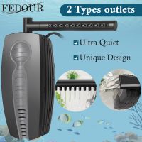 FEDOUR Adjustable Aquarium Internal Ultra Quiet Filter Sponge Filter Pump Fish Tank Filter Aquarium Accessories 600L/H 8W Filters Accessories