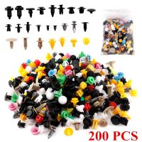 200 PCS Universal Mixed Fasteners Door Trim Panel Auto Bumper Rivet Car Clips Retainer Push Engine Cover Fender Fastener Clips