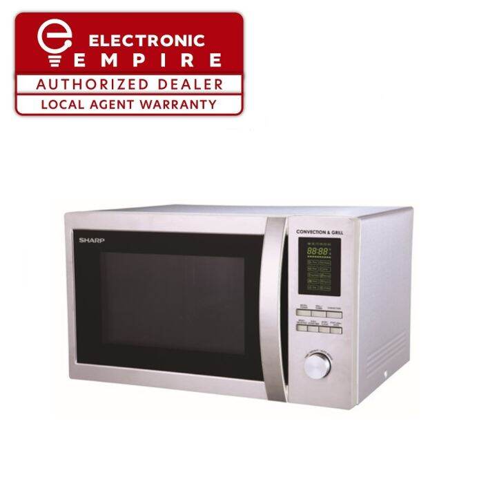 Sharp R92A0(ST)V Convection Microwave Oven 32L Lazada Singapore