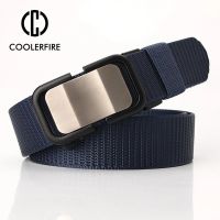 Men Belts Canvas Fabric High Quality Nylon Alloy Buckle Webbing Belts for Men Casual Sports  Comfortable Strap HB006 Bag Accessories