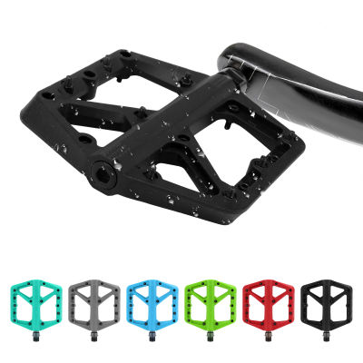 2021RACEWORK Bicycle Pedals Ultralight MTB Road Bike Pedals Double Sided Anti Slip BMX Fixie Pedals 916in Bearings Cycling Part
