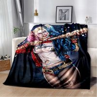 XZX180305  STMQM Joker girl personalized custom lightweight thermal insulation blanket for bed  office blanket Halloween blanket t