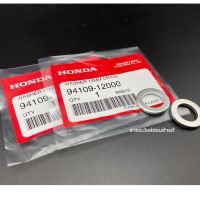 SALE" แหวนรองน็อตถ่ายน้ำมันเครื่อง Honda  เบิกศูนย์แท้ 100% / 94109-12000 motor อะไหล่มอไซค์ ของแต่งรถ ชุดแต่งรถ ชุดสี อะไหล่ ของแต่ง ชิ้นส่วนรถ ชิ้นส่วนอะไหล่