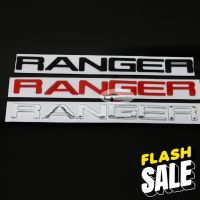 โลโก้ RANGER ตัวนูน ตัวอักษรแยก ติดฝากระโปรงหน้า สำหรับ FORD RANGER ขนาด 28 x 2.2 cm. #สติ๊กเกอร์ติดรถ  #สติ๊กเกอร์ติดรถ ญี่ปุ่น  #สติ๊กเกอร์ติดรถยนต์ ซิ่ง  #สติ๊กเกอร์ติดรถยนต์ 3m