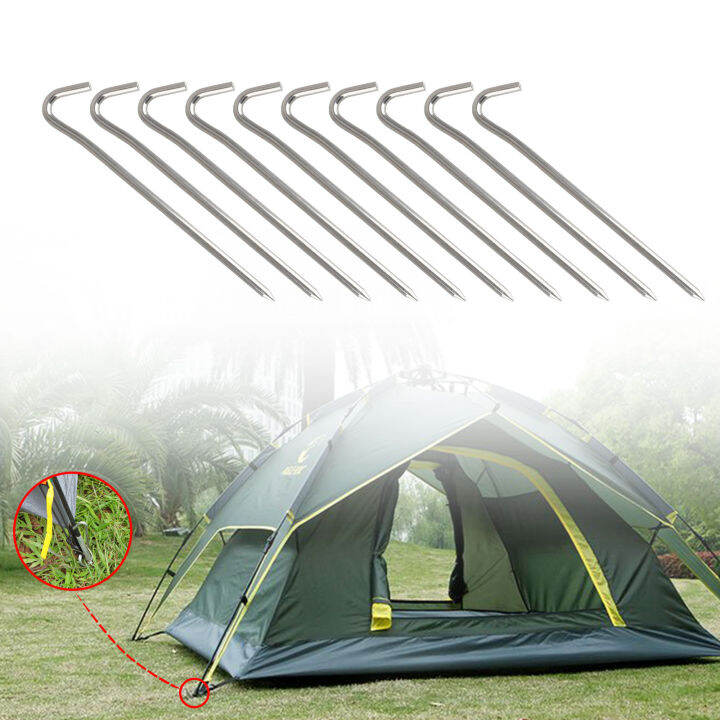 4pcs-tent-pegs-camping-ขนาด-4mmx176mm-หมุดยึดเต็นท์-หมุดยึดเสาเต้นท์-ตะขอเกี่ยวยึด-เต็นท์-อุปกรณ์ตั้งแคมป์-หมุดปักเต้นท์-หมุดปักเต๊นท์