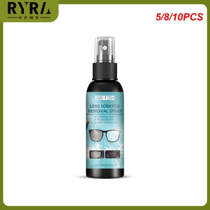 Eyeglass Lens Scratch Removal Spray, 100ml Eyeglass Windshield Glass Repair  Liquid, Eyeglass Glass Scratch Repair Solution, Glasses Cleaner Spray,  Eyeglass Cleaning Tools for Lenses Screens (1PC) 