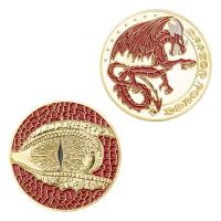 The Red Dragon Collectible Magic Souvenir Coins Gold Plated Souvenir Coin Collection Gift Commemorative Coin