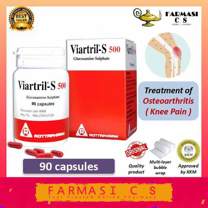 ViartrilS 500 90 capsules EXP 05/2025 [ Viartril / Viartrils
