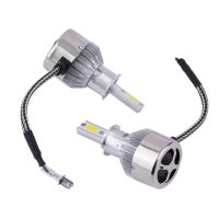 ELEC 2 X C9 H3 COB Led ลำแสง72W 6000K/สีขาวอะไหล่ Lampu Jalan ตอนกลางวัน