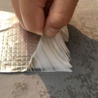 ❅ Waterproof Sealing Adhesive Aluminum Foil Tape Butyl Rubber Band for Repairing Surface Crack Roof Pipe 5mx15cm