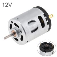 RS360 DC Motor 12V 12000RPM High Speed Carbon Brush Micro Motor for DIY Toys Hair Dryer Electric Fans Electric Motors