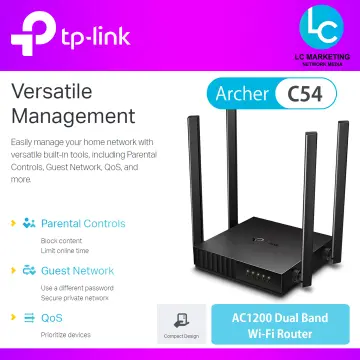 TP-Link Archer C54, AC1200 MU-MIMO Dual-Band WiFi Router