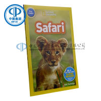 English National Geographic Kids Readers: Safari National Geography: hunting graded reading books childrens English Enlightenment picture books childrens Popular Science Encyclopedia
