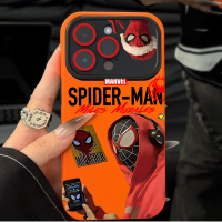 เทคเคสโทรศัพท์แนวสตรีทแวร์แนวสตรีทสไปเดอร์แมนเหมาะกับ Iphone14 Apple ซีรีส์13 12 11 X เคสกันกระแทกกันลื่นทนทานต่อการกระแทก