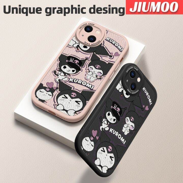 เคส-jiumoo-สำหรับ-huawei-y9-prime-2019-p-smart-z-honor-เคส9x-การ์ตูนแฟชั่นซิลิโคนนิ่มหนังดีไซน์ใหม่-kuromi-เคสฝาปิดเลนส์เต็มรูปแบบเคสป้องกันกล้อง