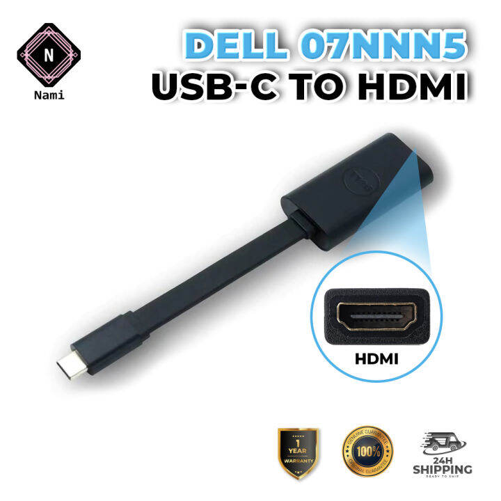 Dell Adapter - USB-C to HDMI 4K video Output Converter Cable Mirror Extended for Monitor Projector 07NNN5 | Lazada Dell Adapter - USB-C to HDMI 4K video Output Converter Cable Mirror Extended for Monitor Projector 07NNN5 | Lazada