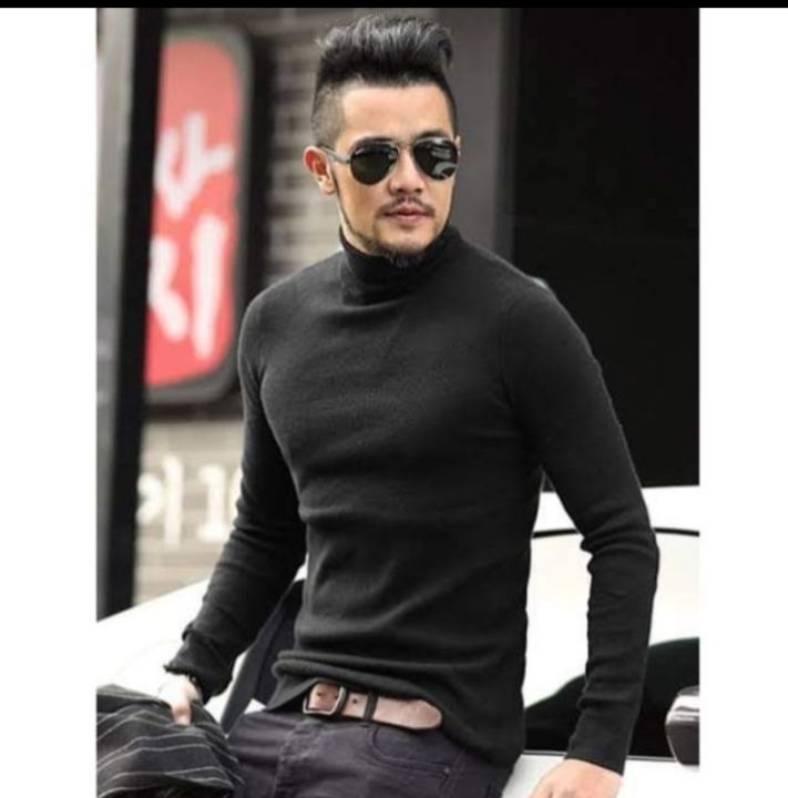 Turtleneck fashion for men.. | Lazada PH