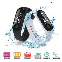 ✐♨▪ New waterproof mens and womens watches LED sports digital watches full touch screen smart watches heart rate monitors