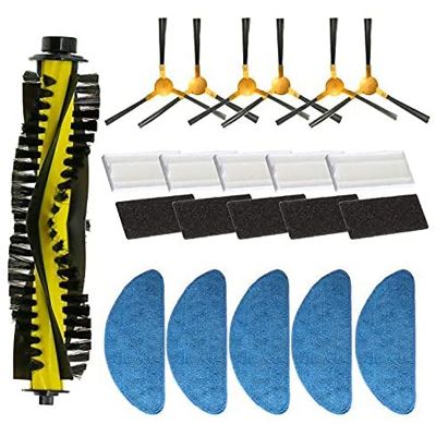 【LZ】♘卍  Peças de reposição para Mamibot Exvac660 Robot Aspirador Filtro de escova lateral Mop Roller Kit Acessório