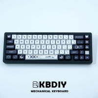 KBDiy พิมพ์สตรีมปุ่มกด XDA รายละเอียด PBT CS ไปข้อความเหมือนกับสีดำสีขาว118ที่สำคัญหมวกชุดสำหรับวิศวกรรมคีย์บอร์ดเกม MX ที่กำหนดเอง DIY