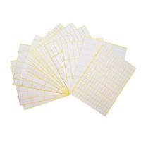 15 sheets White Blank Paper Label Sticker Self Adhesive Labels Tags Writable Price Labels 24 Sizes