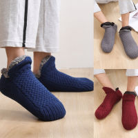 Brookv Huttb1 Pair Winter Socks Plush Thickened Floor Socks Adult Floor Socks Indoor Socks for Men and Women