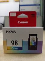 CANON CL-98 สี 3 สี แท้ศูนย์+ของใหม่คุณภาพ 100% Canon Pixma E500/E510/E600/E610