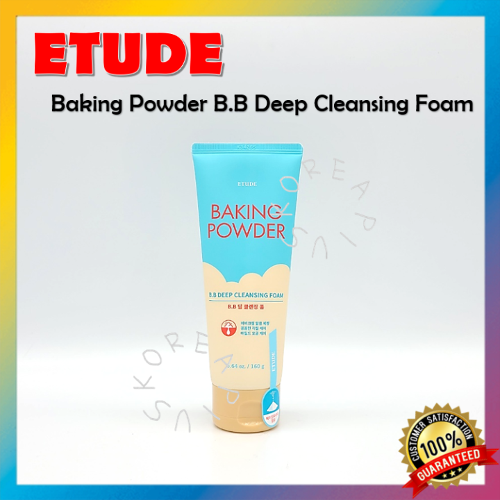 [ETUDE] Baking Powder B.B Deep Cleansing Foam 160g | Lazada Singapore