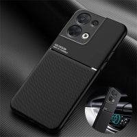 {Taoyitao case} Slim Luxury Leather Magnetic Case For OppO Reno 8T 7 6 5 Pro Find X6 X5 X3 Lite A94 A54 A15 A33 A53 A52 A92 A5 Texture Cover