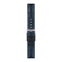 Tissot Blue Rubber and Leather Strap Lugs 22 mm ทิสโซต์ สายยางผสมหนัง สีน้ำเงิน ขนาด 22 มม. T852046765