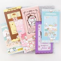 ◈▤ Sanrio Hello Kitty Cartoon Kuromi Melody Cute Hand AccountMaterial Stickers Package Laptop Anime Kawaii Decor Scrapbook Sticker