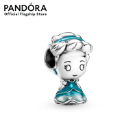 Pandora Silver Disney Cinderella sterling silver charm with transparent mosaic blue enamel เครื่องประดับ   ชาร์ม ชาร์มสีเงิน สีเงิน ชาร์มเงิน เงิน ดิสนี่ย์ ชาร์มดิสนี่ย์ ชาร์มสร้อยข้อมือ ชาร์มแพนดอร่า แพนดอร่า