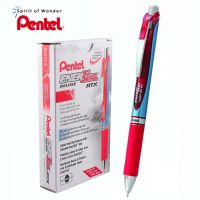 Pentel ปากกาหมึกเจล เพนเทล Energel Deluxe BLN75 0.5mm - หมึกสีแดง (กล่องละ 12 ด้าม)