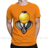 High Quality Men Assassination Classroom Black T-Shirt Koro Sensei 1 Pure Cotton Shirt Tees Harajuku Tshirt