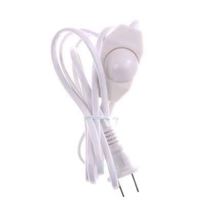 UNI 🔥Hot Sale🔥New White/black Lamp Power Cord w Dimmer Switch AC 220V/110V US Plug