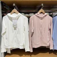 ♧UNIQLO เสื้อผ้าบางสำหรับฤดูร้อนการอาบแดดที่ได้รับการป้องกันสตรีแบบห้องลองเสื้อแห้งเร็วเสื้อโค้ทคาร์ดิแกน456261รังสียูวีความรู้สึกระบายอากาศได้ดี