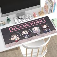 Kopo Blackpink Mouse Pad แผ่นรองเมาส์สำหรับเล่นเกม แผ่นรองเมาส์แล็ปท็อป Kawaii พรมแผ่นรองเมาส์ Xxl อุปกรณ์เสริมสำหรับเดสก์ท็อป Mause PC