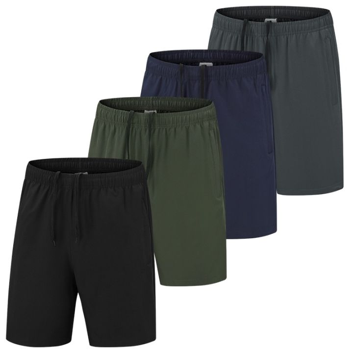 MEN PANT Shorts Men's Zipper Plus Size Beach Shorts Sweatpants Men's M ...