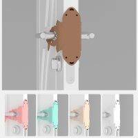 ☋✢✟ 1PC Cartoon Animal Style Silicone Baby Safety Door Card Clamp Door Stopper Anti-pinch Hand Security Doorstop Protector Accessory
