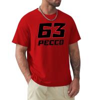 Pecco Bagnaia 63 2022 T-Shirt Anime Clothes Cute Clothes Mens Workout Shirts