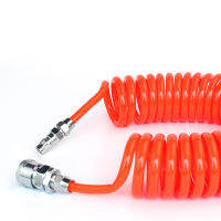 8*5mm OD*ID Polyurethane Spiral PU Spring Tube Air Compressor Hose Pneumatic Hose 3m 6m 9m 12m 15m