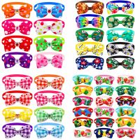 【HOT】✁۞♝ Bulk Small Dog Bow Tie Dogs Pets Grooming Bows Bowties Collar Products