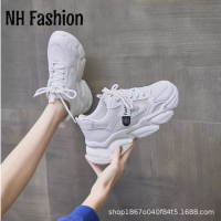 NH Fashion  รองเท้าผ้าใบผญ รองเท้าผ้าใบผู้หญิง รองดท้าผ้าใบ ผญ 2023 NEW  FBX2390QHK 37Z230912