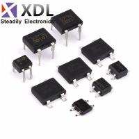 50pcs/lot ABS10 MB6S MB6F MB10S MB10F SOP-4 MB6M MB10M DIP-4 Bridge Rectifier WATTY Electronics