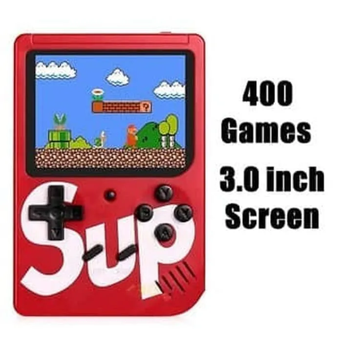 Shop Portable Game Boy Super Mario Gaming Funny Games 400 In 1 Gameboy 2  Player Rss_400 Sup Game Console Emulator Retro Tv Mini Gaming Anak Gamepad  复古游戏机 online - Nov 2023